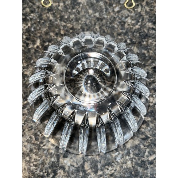 Lead Crystal Tuscany St. George Apple Candy Dish - Picture 4 of 6